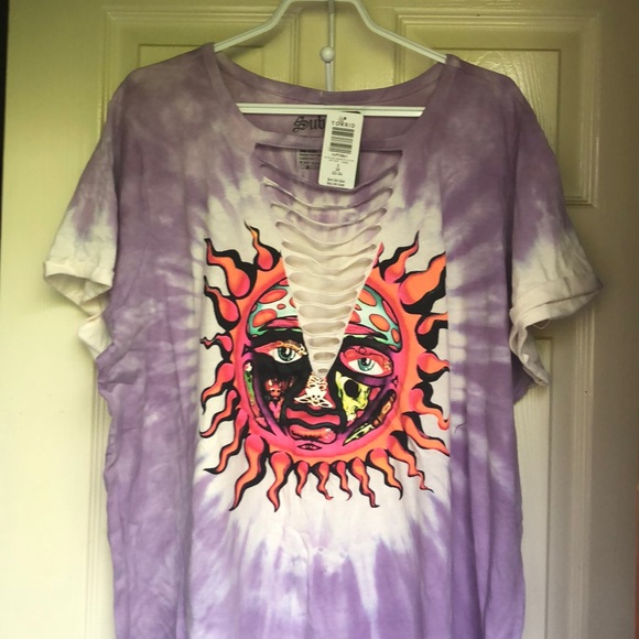 NWT torrid sublime classic fit slash tee - Picture 3 of 6